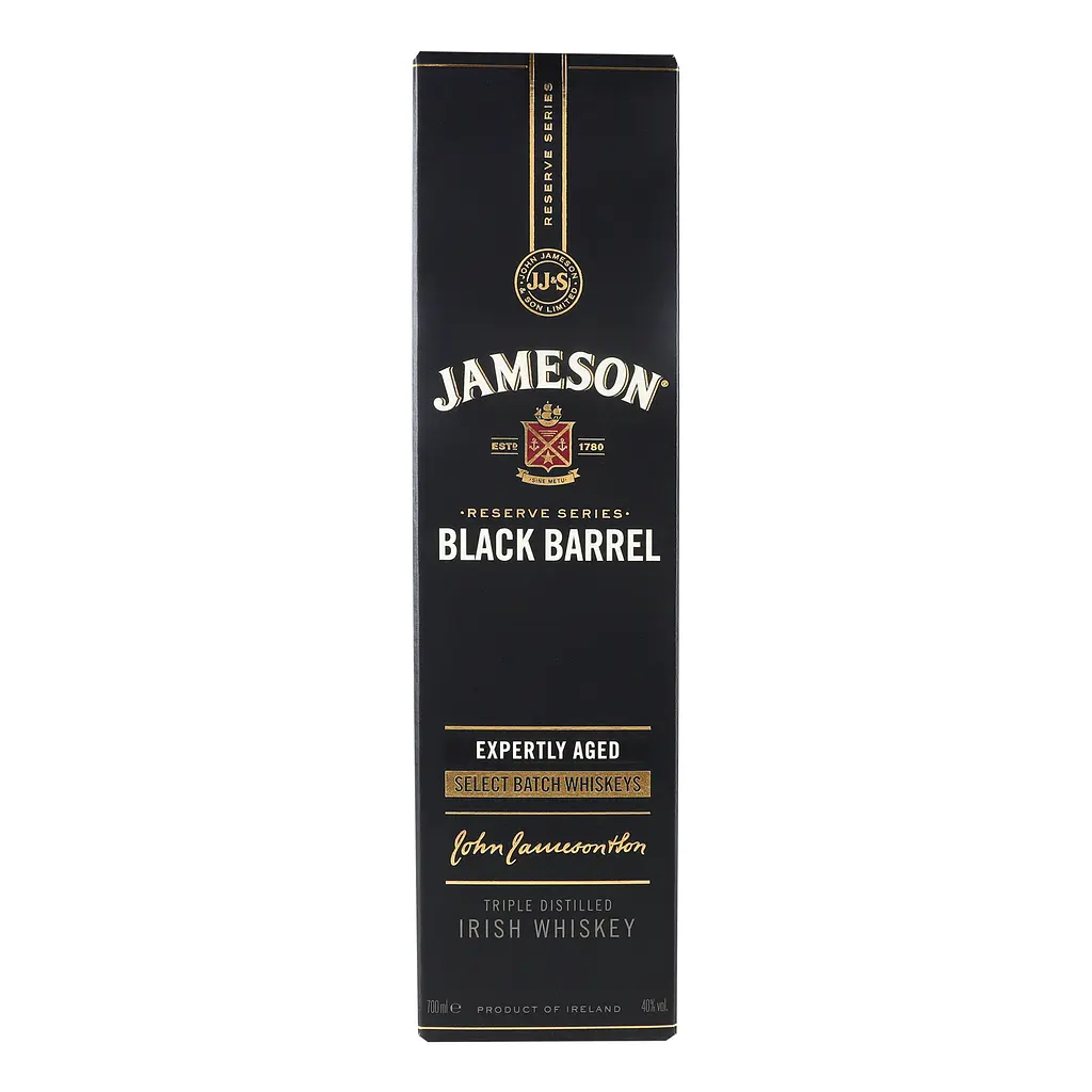 Віскі Jameson Black Barrel 40% 0.7 л в подарунковій упаковці - фото 5