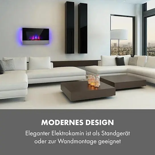 Камин электрический Klarstein Basel Baseline (10035296) - фото 2
