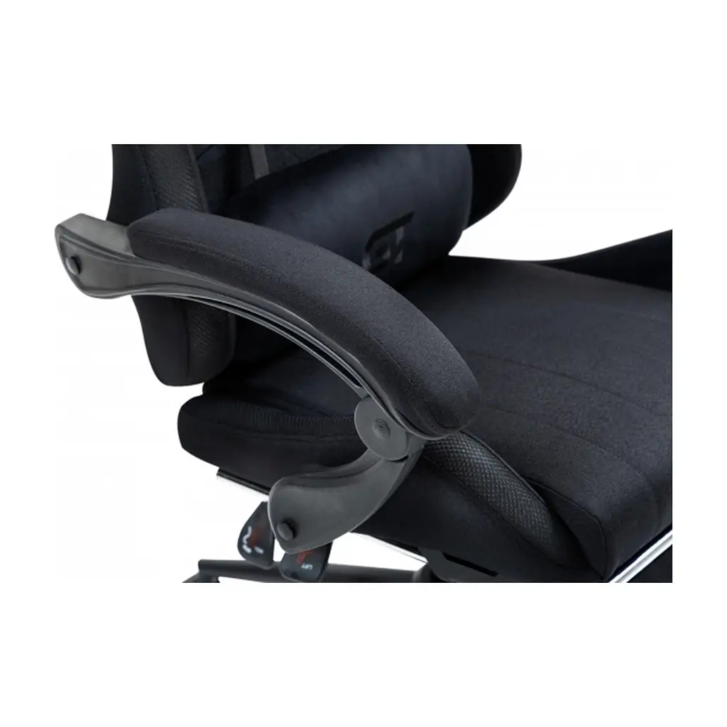 Крісло ігрове GT Racer X-2325 Fabric Black LED (X-2325 Fabric Black L) - фото 2