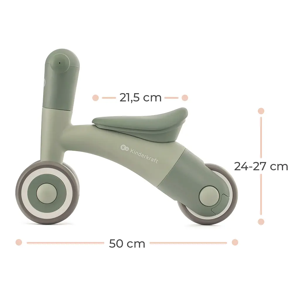 Беговел KiderKraft Minibi Leaf Green - фото 3