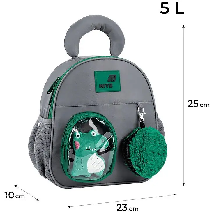 Рюкзак детский Kite Kids Croco Boo (K26-2737XXS-2) - фото 7