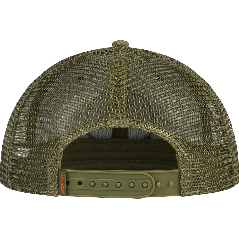 Кепка Blaser Active Outfits Ring Cap 26 One size Dark Olive - фото 4