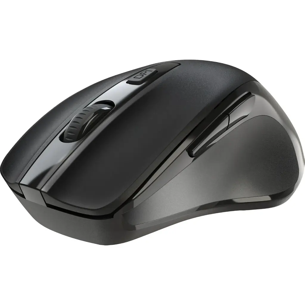 Комп'ютерна мишка Defender Prime MB-053 бездротова 6 кн. до 1600 dpi безшумна чорна (52053) - фото 5