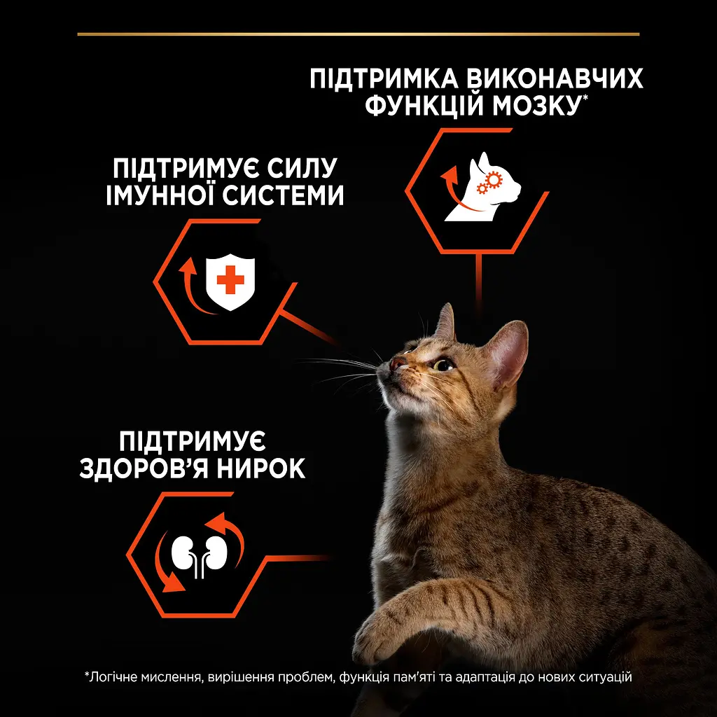 Сухой корм для взрослых кошек Purina Pro Plan Adult 1+ Vital Functions, с лососем, 400 г (12372505) - фото 5