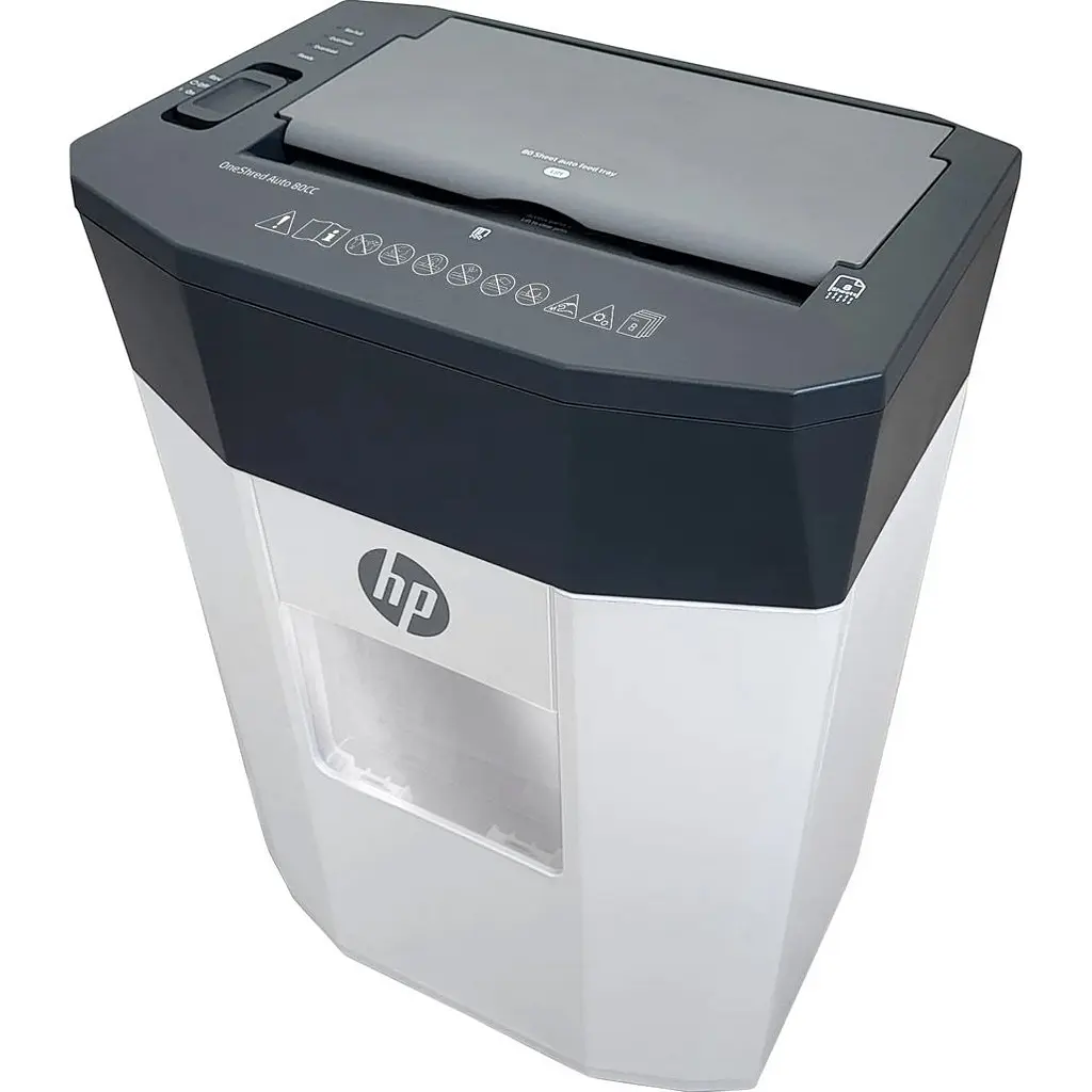 Шредер HP OneShred Auto 80CC 4.3x12 White (2817) - фото 2
