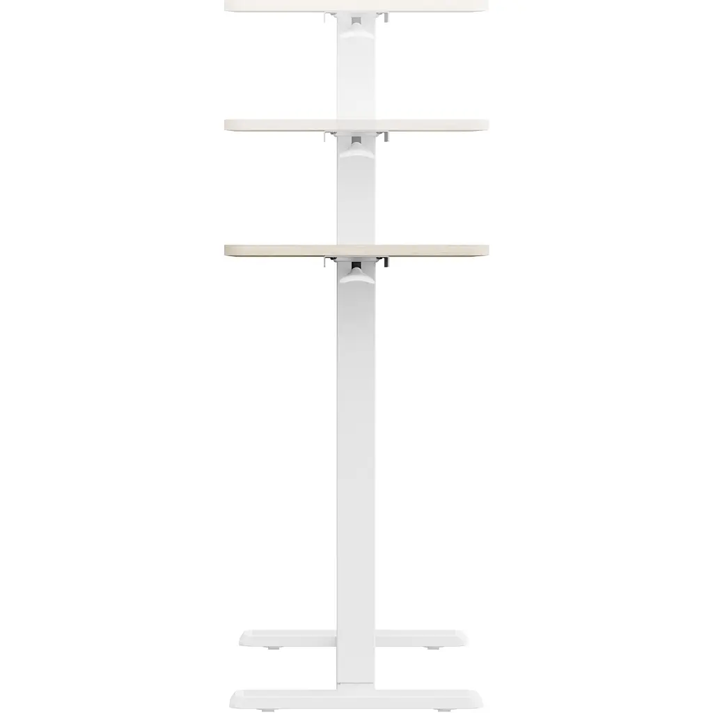 Стіл компактний 2E CE710WL, 710x400 мм, регульована висота, біло-бежевий - фото 5