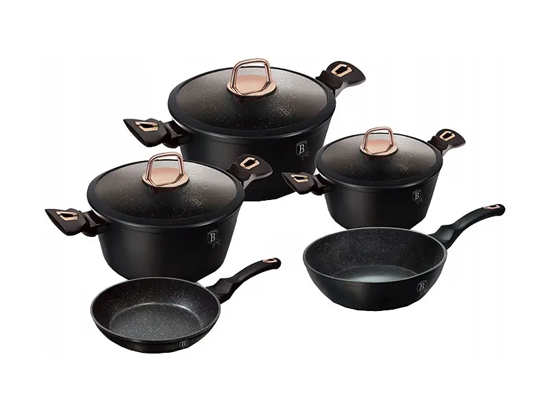 Набір посуду Berlinger Haus Black Rose Collection (BH-8168)