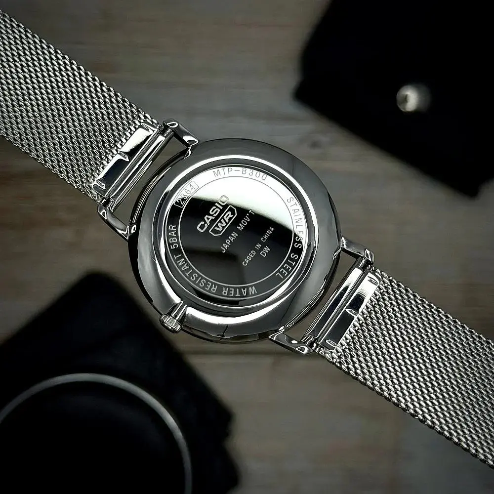 Чоловічий годинник Casio MTP-B300M-2A Сріблястий ( AT1141-0269 ) - фото 7