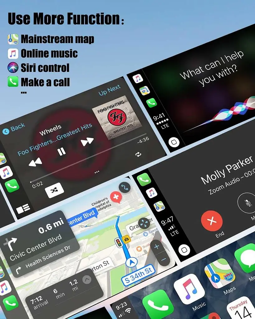 Адаптер GMURA для бездротового Apple CarPlay - фото 5