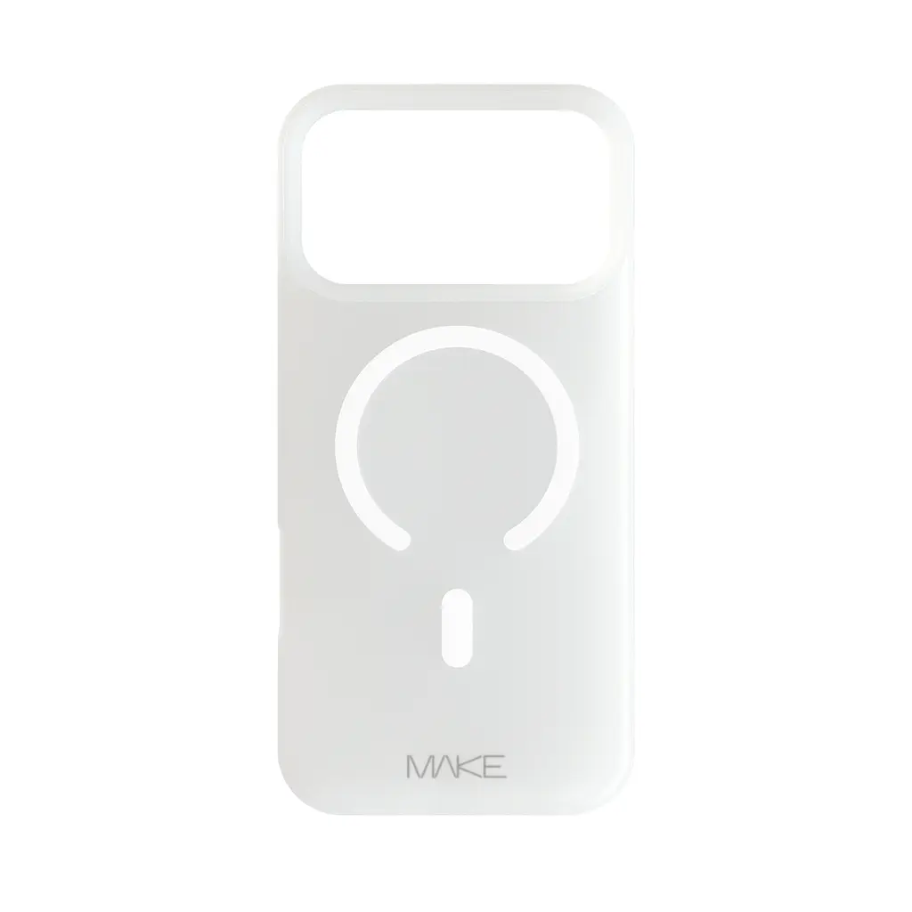 Чохол MAKE Apple iPhone 17 Pro Silicone Aura Magnet Clear - фото 4