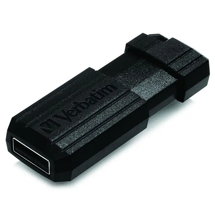 USB Flash накопичувач Verbatim 32GB Store 'n' Go PinStripe Black (v49064) - фото 2