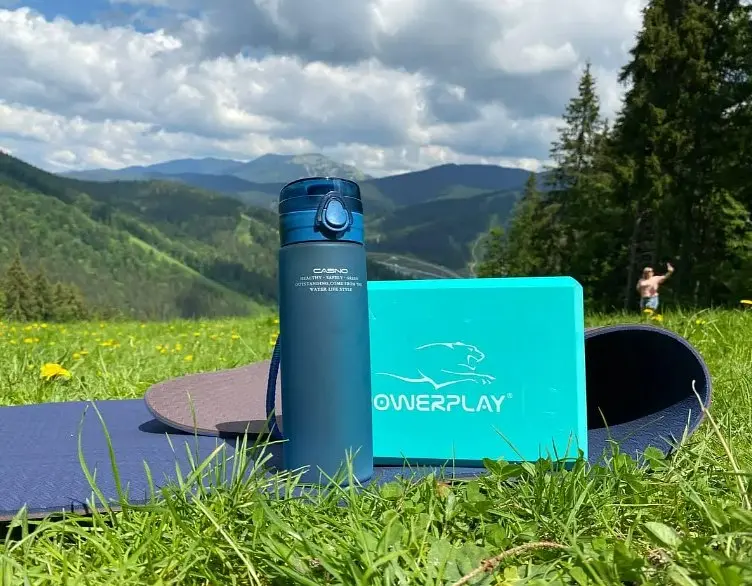 Блок для йоги PowerPlay 4006 Yoga Brick М'ятний (PP_4006_Mint_Yoga_Brick) - фото 6