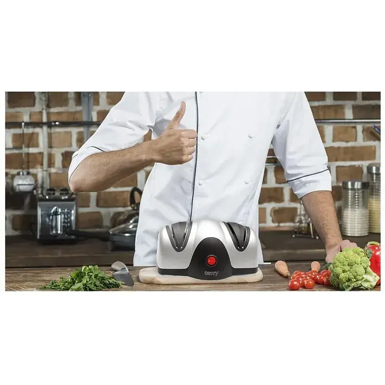 Точилка Camry CR 4469 електрична 40 Вт 2-ступінчаста заточка компактна - фото 5