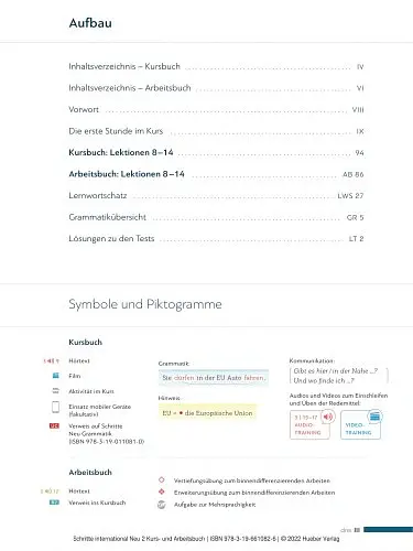 Schritte international. Neu 2. Kursbuch + Arbeitsbuch mit Audios online - Даніела Нібіш - фото 2