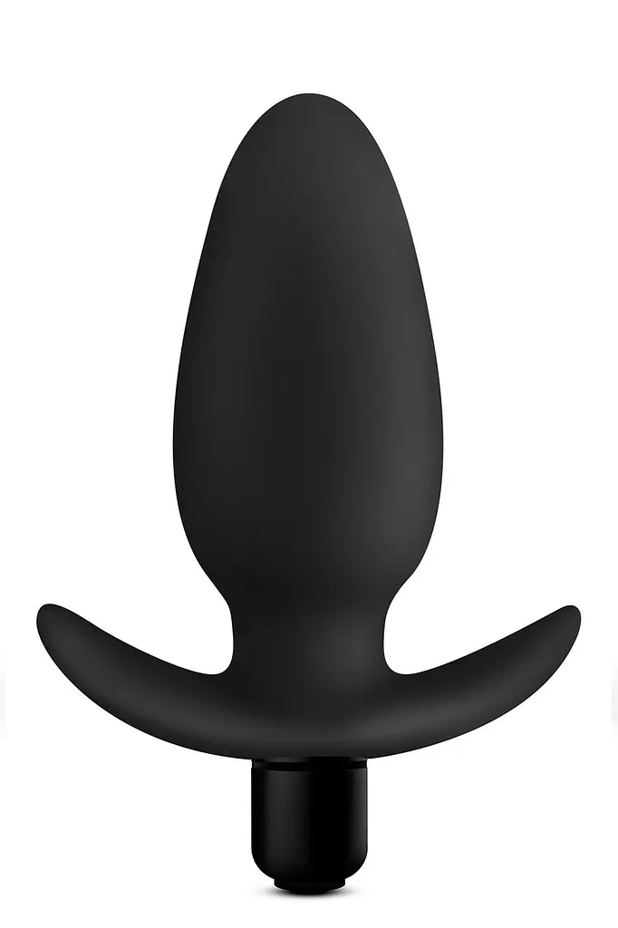 Анальна пробка з вібрацією Blush Anal Adventures Platinum Saddle Plug
