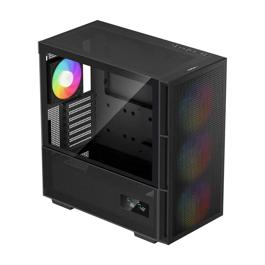 Корпус для ПК Deepcool CH560 Digital Black (R-CH560-BKAPE4D-G-1) - фото 4