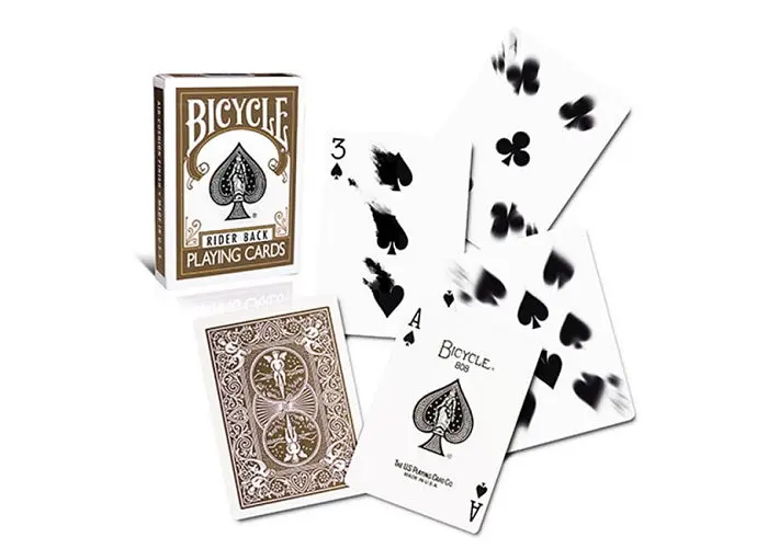 Карты игральные United States Playing Card Company Bicycle Rider Back Brown deck (02309) - фото 4