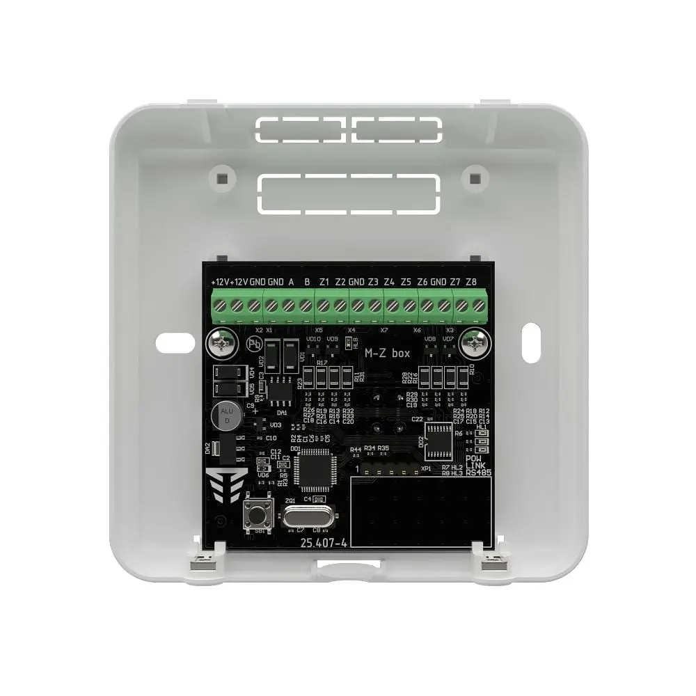 Виносний модуль розширення на 8 зон сигналізації Tiras M-Z box (21-00016) - фото 2