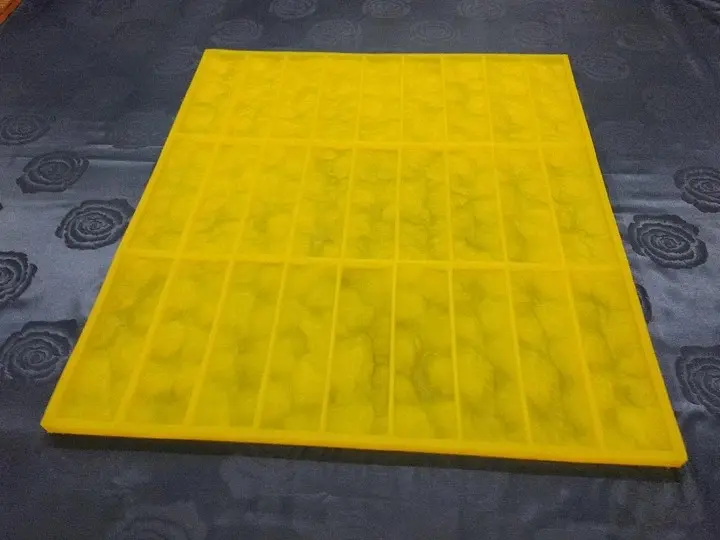 Гибкая полиуретановая форма для изготовления декоративного кирпича A.N.B. "КОЛОТЫЙ" на 27 плиток - фото 5