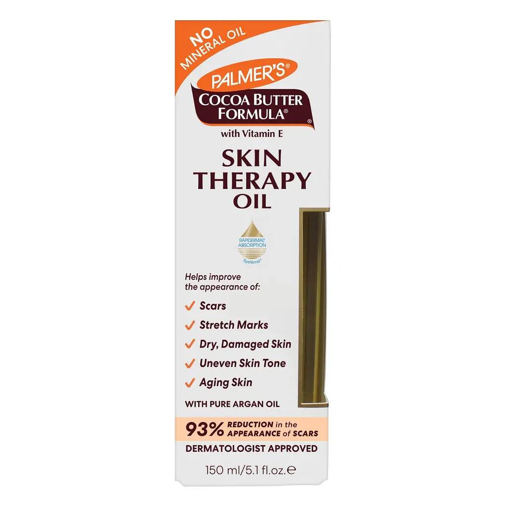 Олія від розтяжок та шрамів Palmer's Cocoa Butter Formula Skin Therapy Oil з олією какао і вітаміном Е 150 мл - фото 8