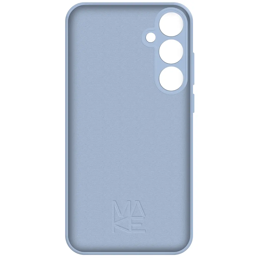 Чохол MAKE Samsung S25 FE Silicone Ice Blue - фото 3