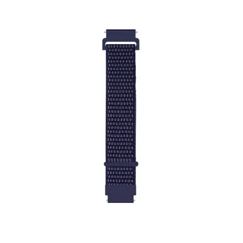 Ремінець BeCover Nylon Style для Xiaomi Amazfit Bip/Bip Lite/Bip S Lite/GTR 42mm/GTS/TicWatch S2/TicWatch E Deep Blue (705827) - фото 2