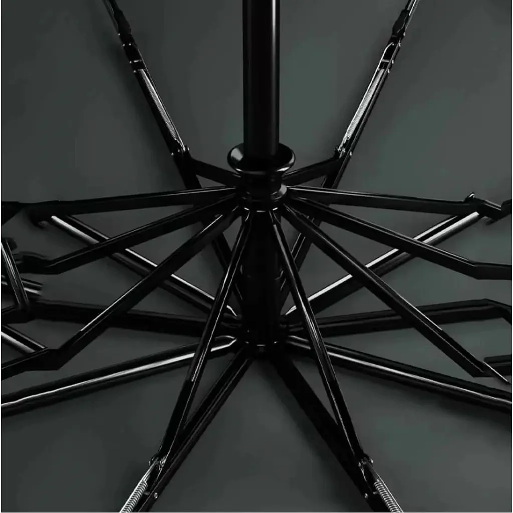 Парасолька складана автоматична Zuodu Umbrella LED ZD220 сіра - фото 2
