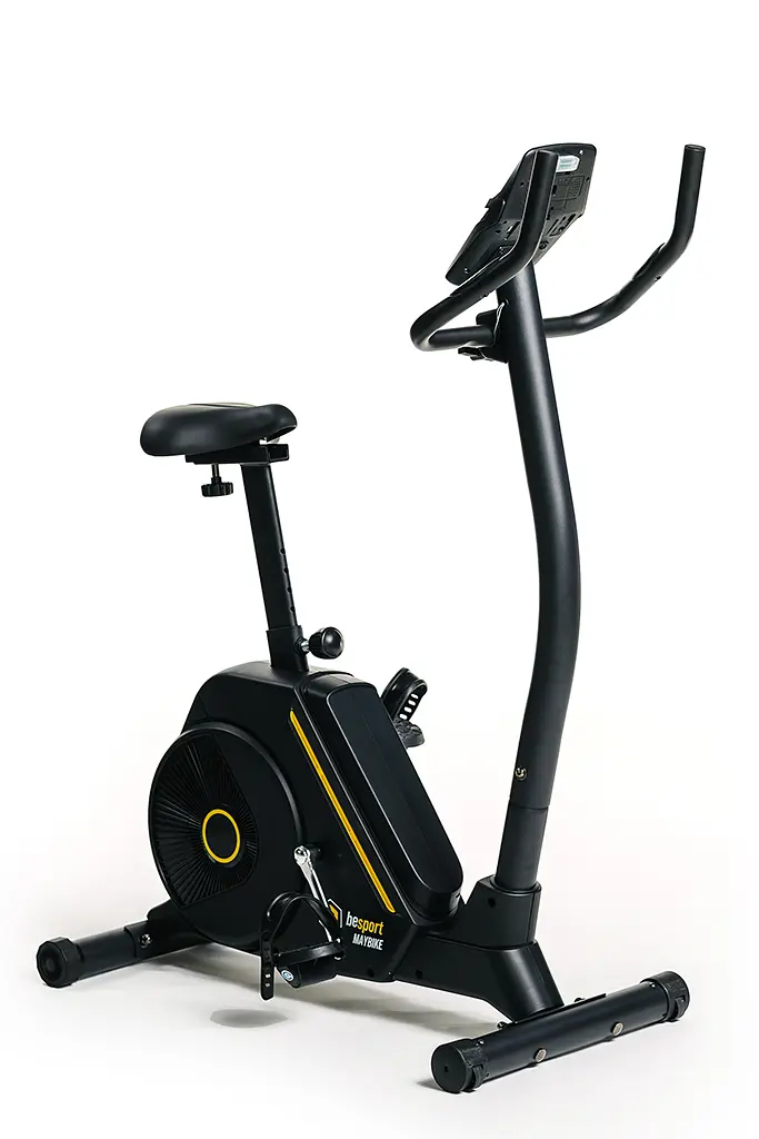 Велотренажер Besport BS-6047 MAYBIKE електромагнітний чорно-жовтий - фото 4
