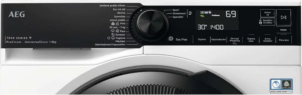 Пральна машина AEG 7000 ProSteam UniversalDose LFR73844OC (914500706) - фото 3