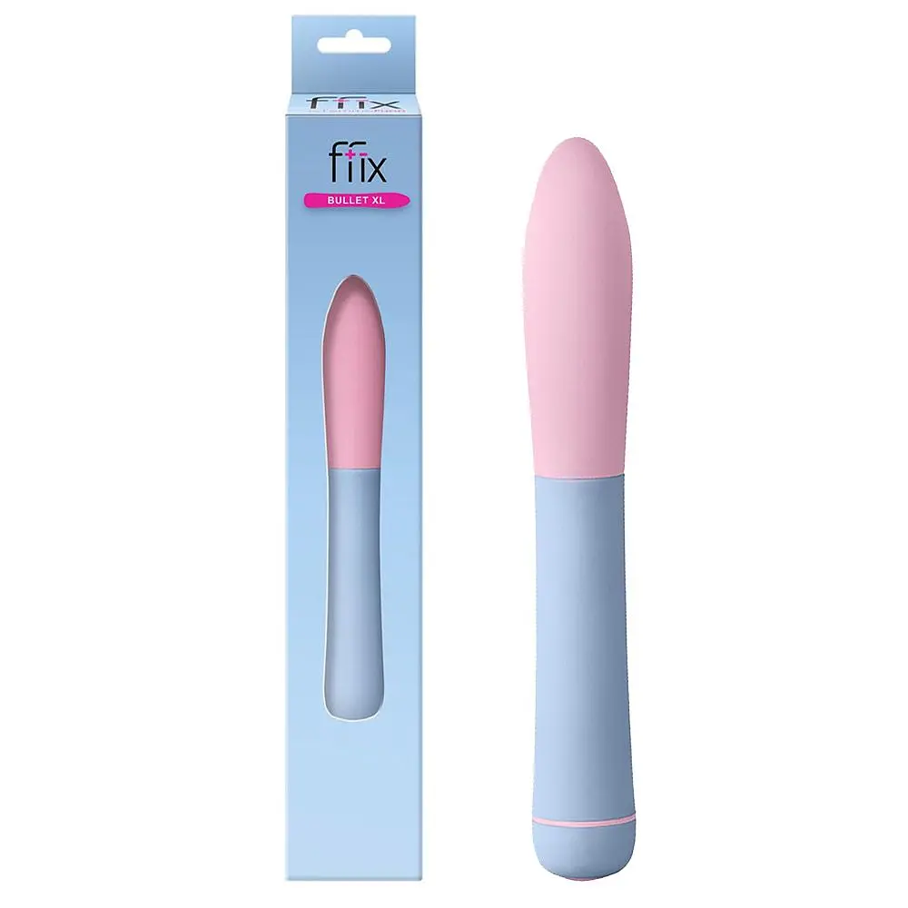 Вібратор FemmeFunn Ffix Bullet XL, 19,6 см (блакитний) - фото 2