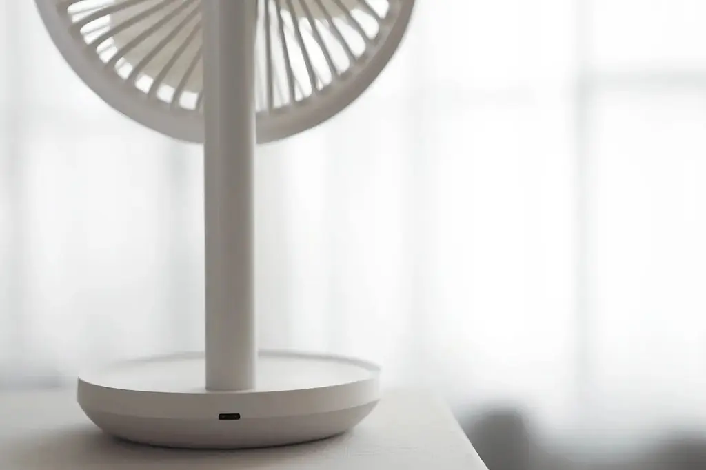Вентилятор портативний Xiaomi JIPIN JP-F05 на вбудованому акб 4000mAh білий - фото 5