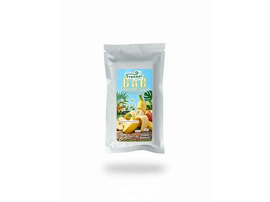 Батончик сублімований FREEZER 140г З бананом