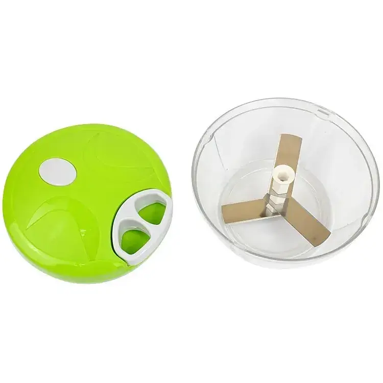 Подрібнювач механічний Easy Spin Cutter блендер Green (do026) - фото 2