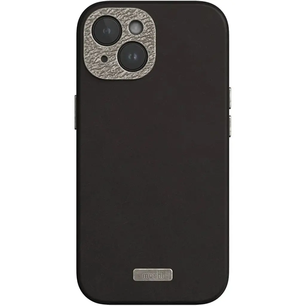 Чехол-накладка Moshi Napa Slim Hardshell Case Midnight Black для iPhone 15 (99MO231101) - фото 2