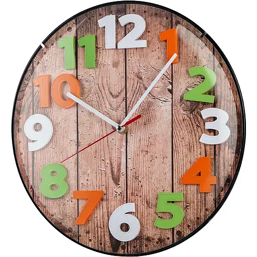 Годинник настінний Technoline WT7435 Wood Brown (WT7435) - фото 4