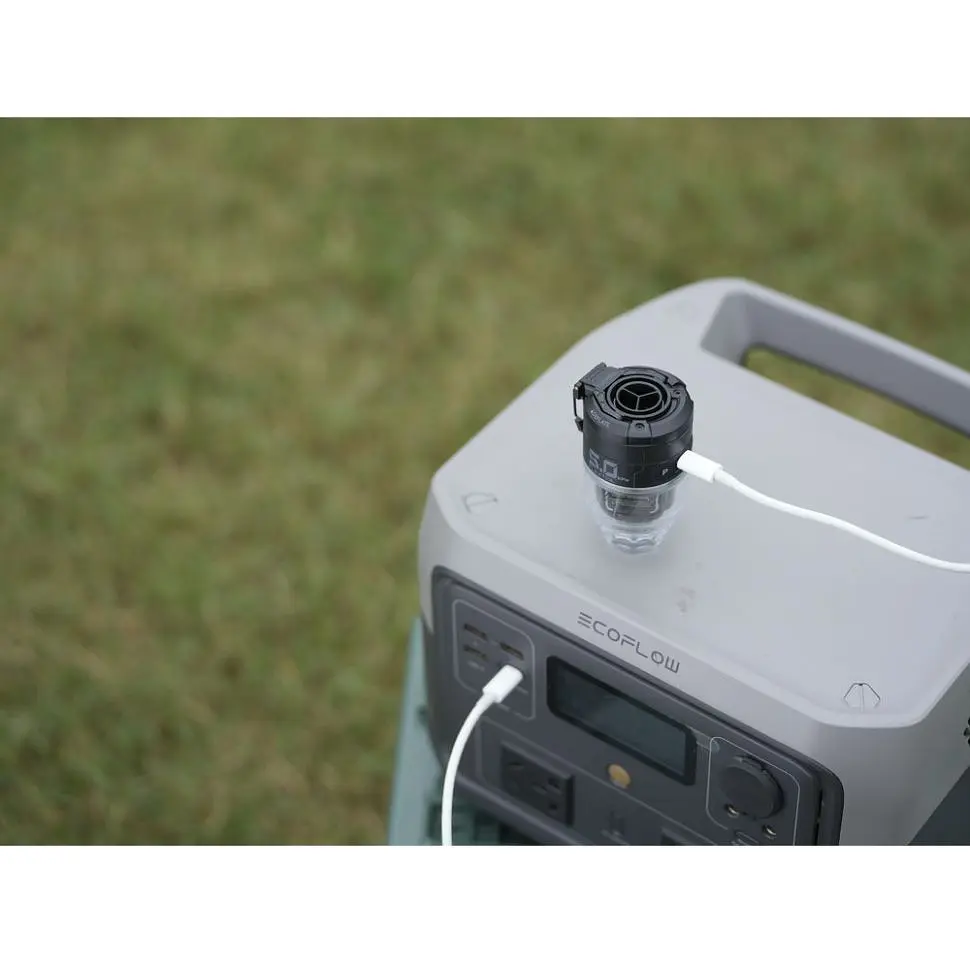 Насос-фонарь кемпинговый Flextail Max Pump 3, оранжевый - фото 12