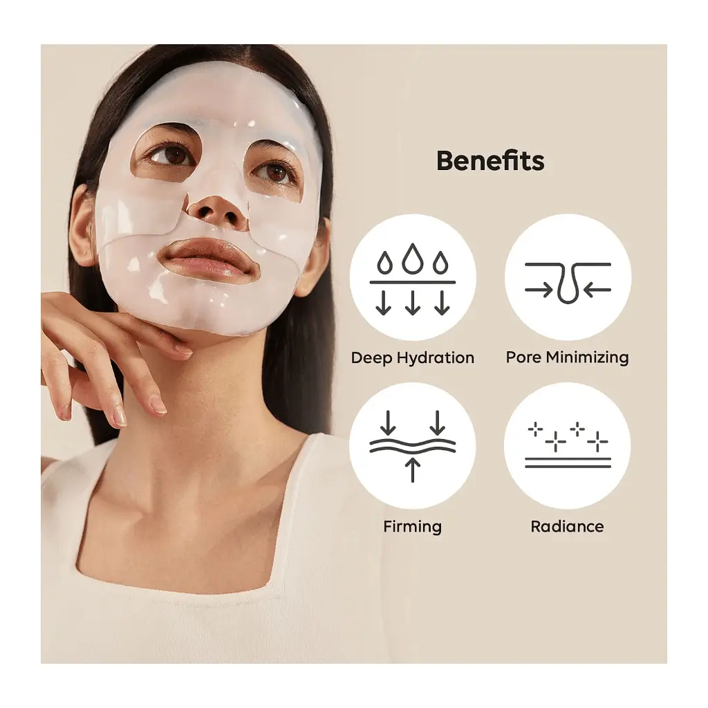 Маска для обличчя Biodance Bio Collagen Real Deep Mask Sheet 34 г (8809937360834) - фото 5