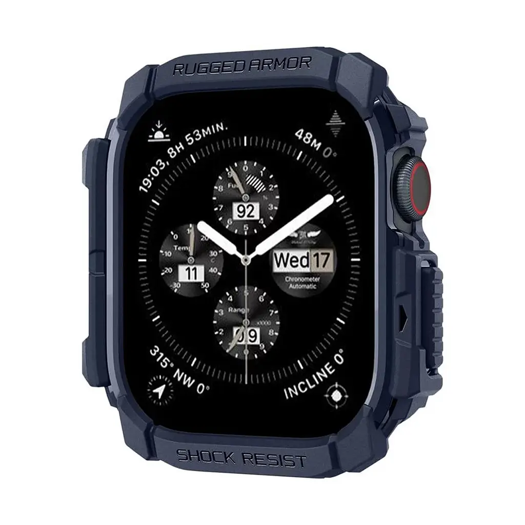 Чохол Spigen Rugged Armor для Apple Watch 10 42mm Navy Blue (ACS08586) - фото 2