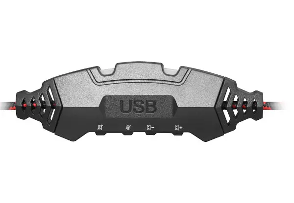 Гарнітура Defender Warhead G-450 Red-чорний (64146) (6358195) - фото 4