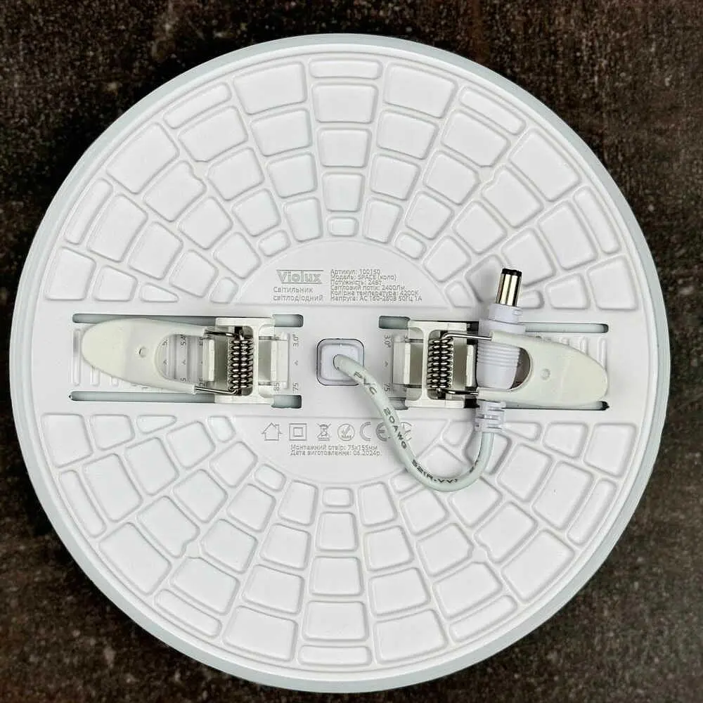 Світильник LED даунлайт Violux SPACE 24W 4200K круг IP20 ( 100150 ) - фото 5