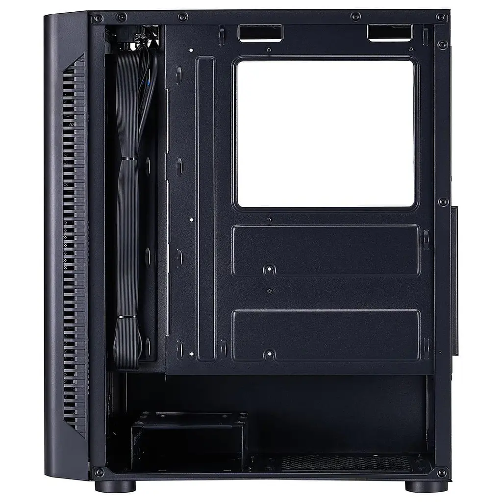 Корпус 1stPlayer D4-BK-4F1 Black без БЖ (D4-BK-4F1) - фото 3