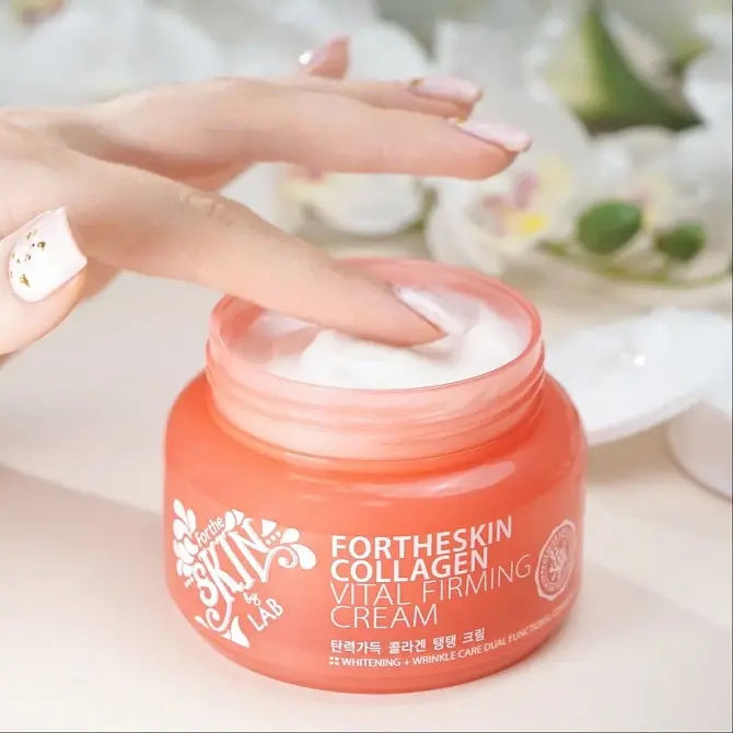 Крем для обличчя Fortheskin Collagen Vital Firming Cream з колагеном, 100 мл - фото 3