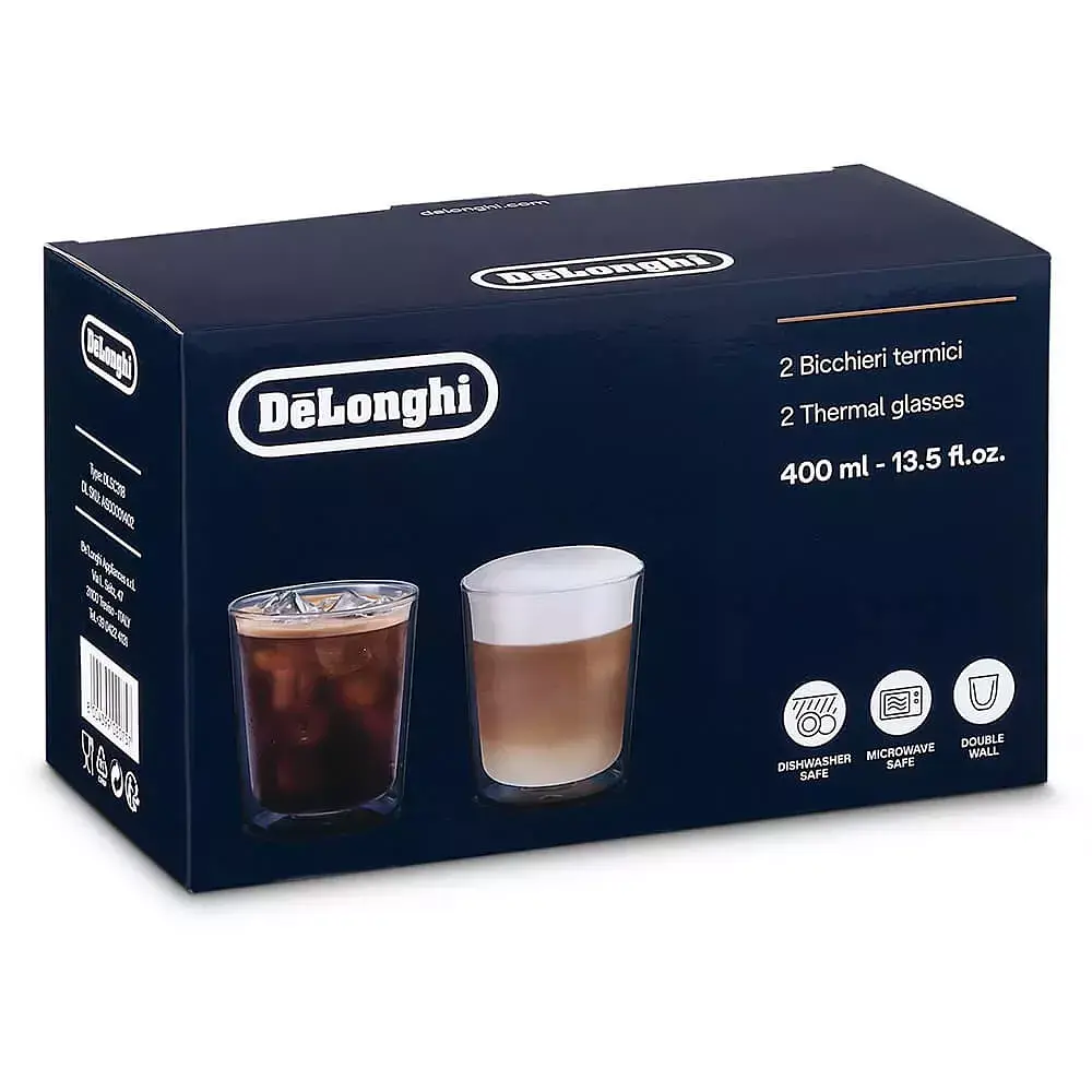 Набір склянок DELONGHI DLSC318 DRINKS (2шт) 400 ML - фото 3