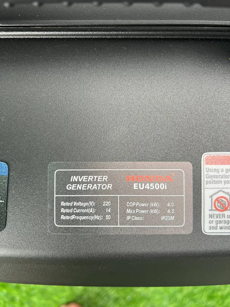 Інверторний Генератор Бензиновий HONDA EU4500i (4.0/4.5 кВт) + Дисплей - фото 10