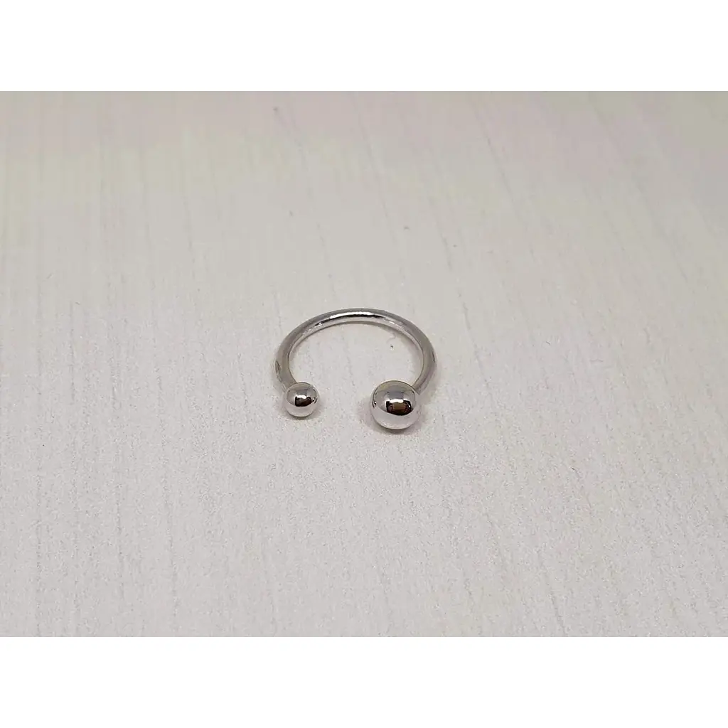 Срібна сережка-кафф на хелікс Dear. 3541С - фото 2