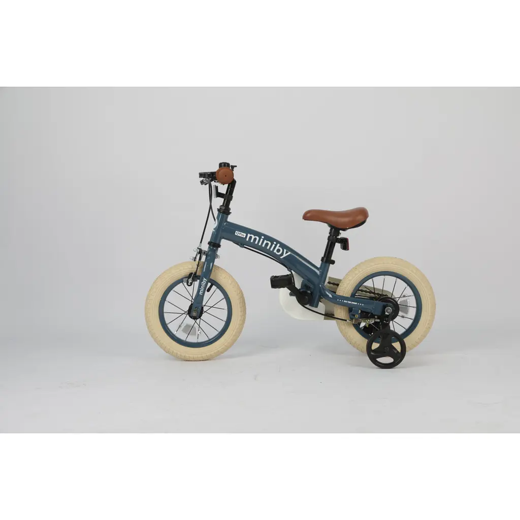 Велосипед-біговел Qplay Miniby 3в1 12" Grey-Blue (CB02MiniBy12Grey-Blue) - фото 3