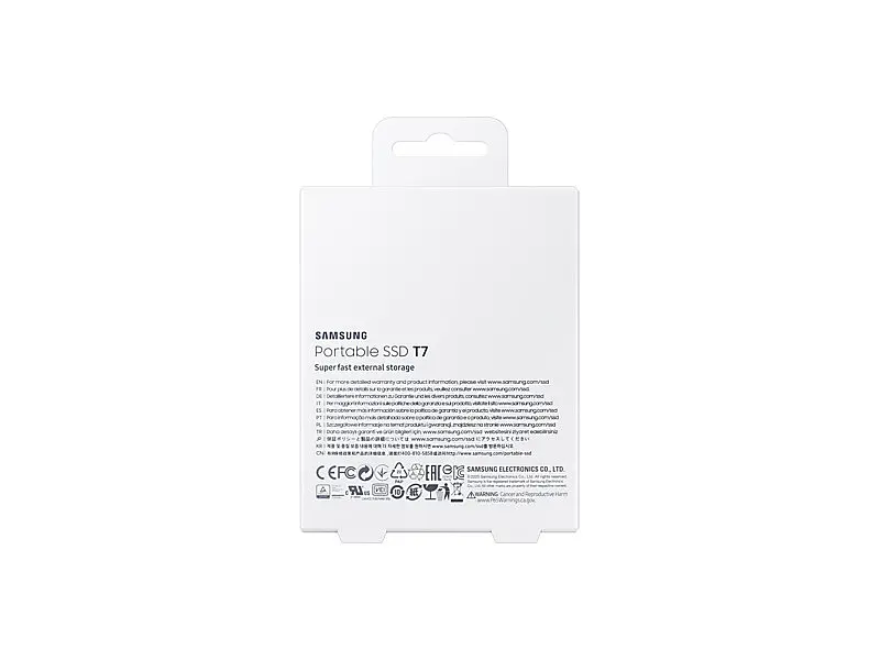 SSD-накопичувач Samsung T7 1 TB Indigo Blue (MU-PC1T0H/WW) - фото 9