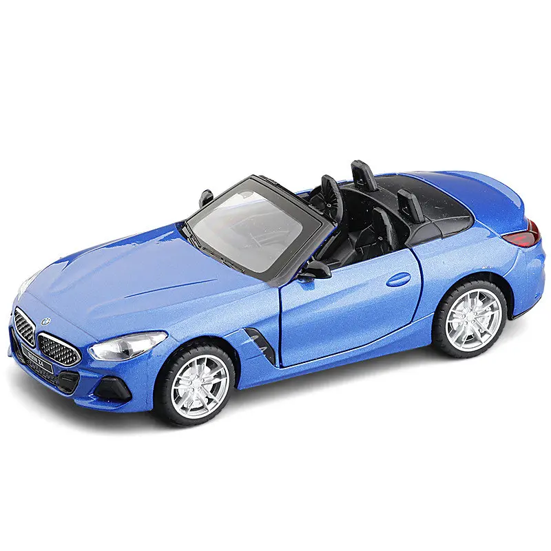 Колекційна металева модель автомобіля Автопром BMW Z4 M40i з інерцією, світлом та звуком 1:30 - фото 4