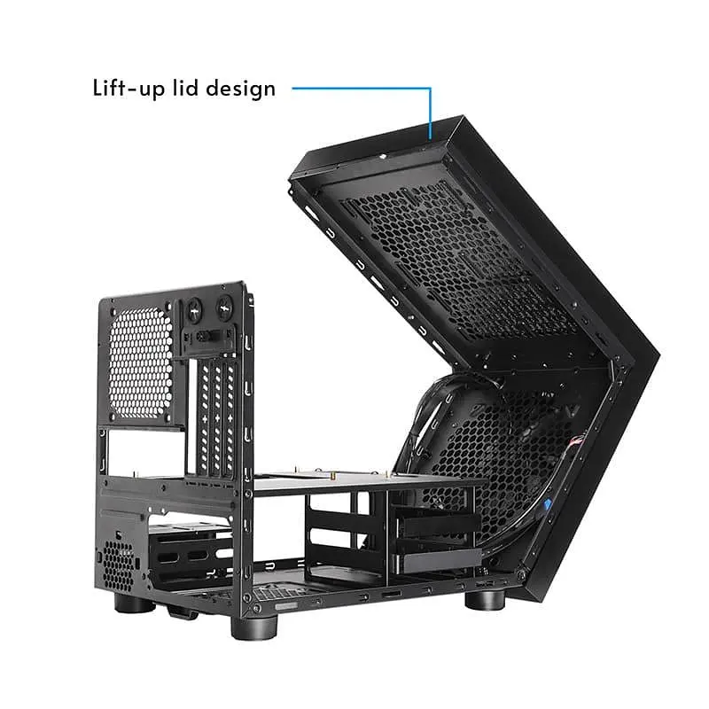 Корпус Chieftec Gaming Cube (CI-01B-OP) (CI-03B-OP) - фото 10