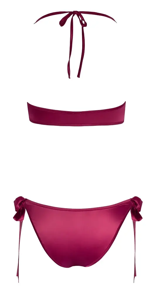 Комплект Cottelli Lingerie Bra and Briefs L/XL червоний - фото 6